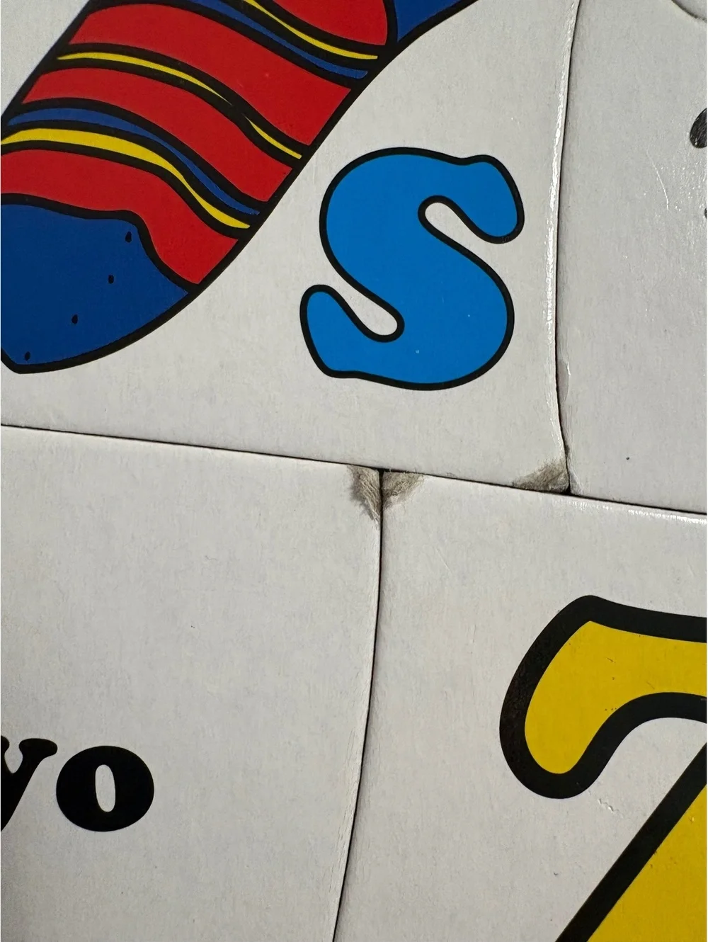 Alphabet giant floor puzzle